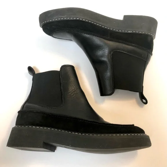 FINAL SALE & Other Stories Black Ankle Boots - Picture 3 of 14